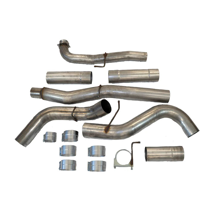 Downpipe Back Exhaust - Single (2020-2026 GM 2500/3500 6.6L Duramax L5P)