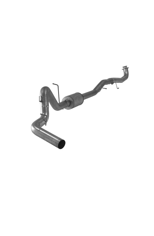 2017-2019 Duramax 4" Downpipe Back Exhaust w/ Muffler