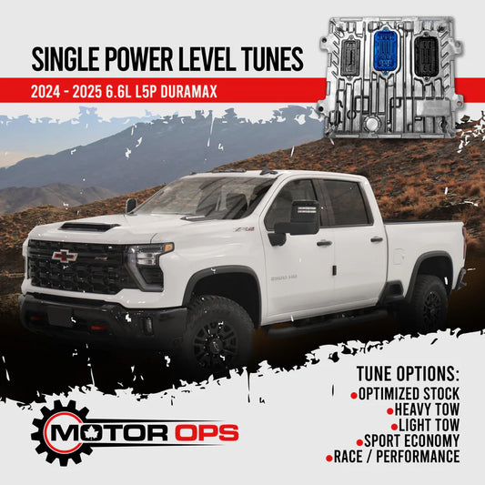 Single Tune 2024-2026 Duramax L5P for HP Tuners