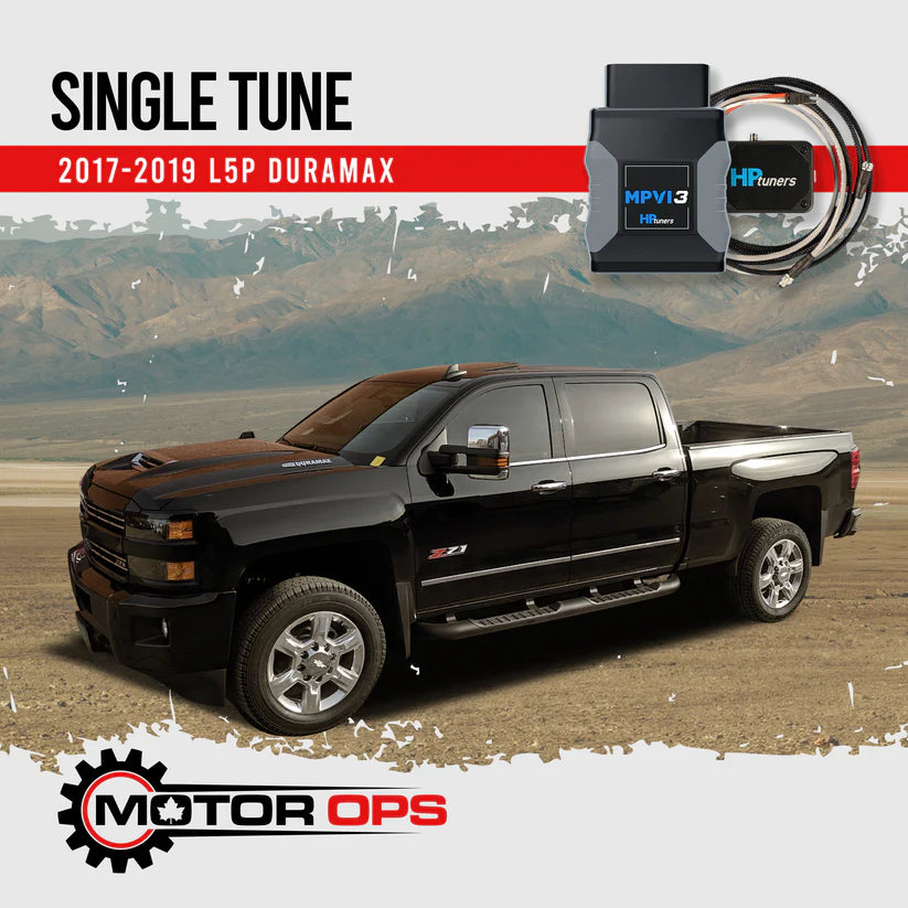 Single Tune without Hardware 2017-2019 Duramax L5P for HP Tuners