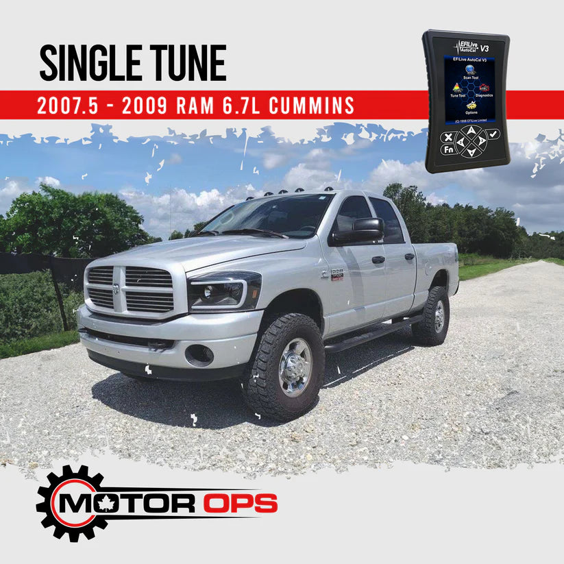 Single Tune for 2007.5-2009 RAM 6.7L Cummins