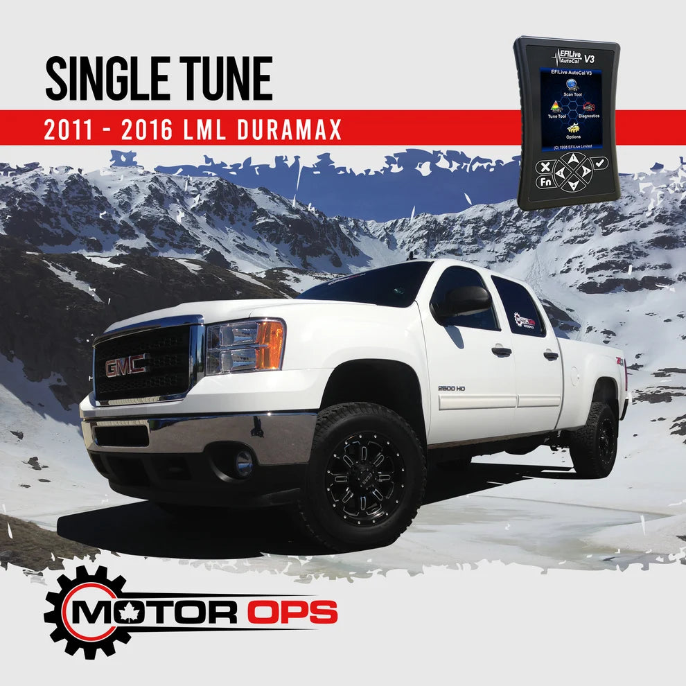 Single Tune 2011-2016 LML Duramax for EFILive